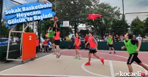 Sokak Basketbolu Heyecanı Gölcük'te Başladı