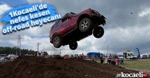 Kocaeli'de nefes kesen off-road heyecanı