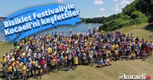 Bisiklet Festivaliyle Kocaeli’ni keşfettiler