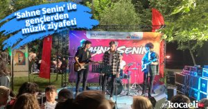 ‘Sahne Senin’ ile gençlerden müzik ziyafeti