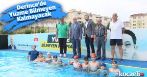 Derince’de Yüzme Bilmeyen Kalmayacak
