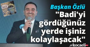 Başkan Özlü 