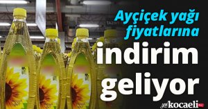 Ayçiçek yağı fiyatlarına indirim geliyor