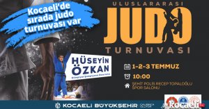 Kocaeli’de sırada judo turnuvası var