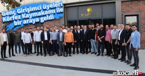 Genç Girişimci üyeleri Körfez Kaymakamı ile bir araya geldi
