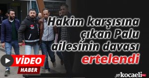 Hakim karşısına çıkan Palu ailesinin davası ertelendi