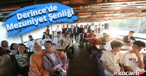 Derince’de Mezuniyet Şenliği