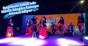 Başiskele Sahili’nde Müzik Rüzgârı Esmeye Devam Ediyor