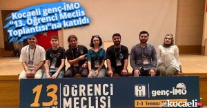 Kocaeli genç-İMO  “13. Öğrenci Meclis Toplantısı”na katıldı