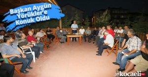 Başkan Aygün, Yörükler’e Konuk Oldu