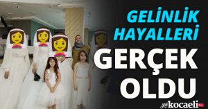 GELİNLİK HAYALLERİ GERÇEK OLDU