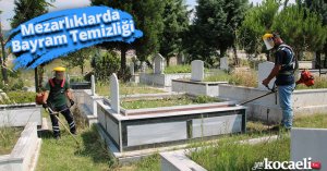Mezarlıklarda Bayram Temizliği
