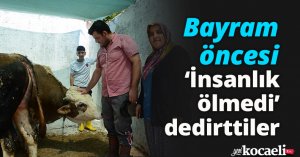 Bayram öncesi ‘İnsanlık ölmedi’ dedirttiler