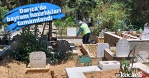 Darıca'da bayram hazırlıkları tamamlandı