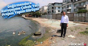 Değirmendere Kuruçeşme Çekek Yeri Projesi Yapım Sürüyor