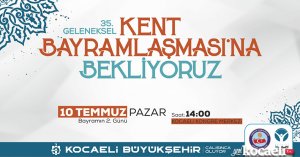 Geleneksel 35. Kent Bayramlaşması  bayramın 2. günü yapılacak