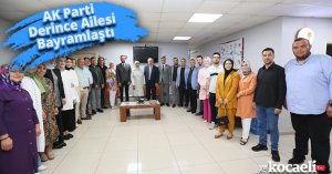 AK Parti Derince Ailesi Bayramlaştı