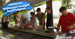 Körfez’de ‘dumansız’ mangal keyfi başladı