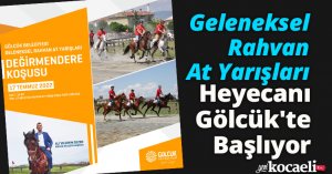 Geleneksel Rahvan At Yarışları Heyecanı Gölcük'te Başlıyor