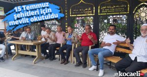 15 Temmuz şehitleri için mevlit okutuldu