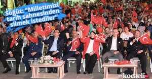 Şener Söğüt: “Milletimizi tarih sahnesinden silmek istediler”