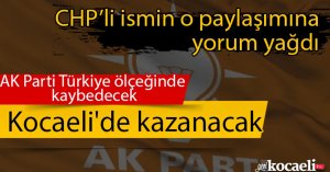 CHP'li o ismin paylaşımına yorum yağdı!