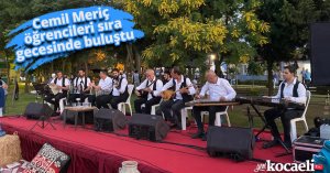 Cemil Meriç öğrencileri sıra gecesinde buluştu
