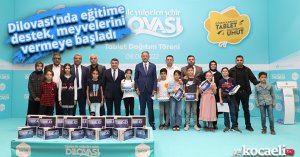 Dilovası’nda eğitime destek, meyvelerini vermeye başladı 