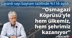 Ellibeş: “Osmagazi Köprüsü’yle hem ülkemiz, hem şehrimiz kazanıyor”