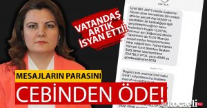 Mesajların parasını cebinden öde!