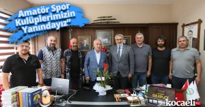“Amatör Spor Kulüplerimizin Yanındayız”