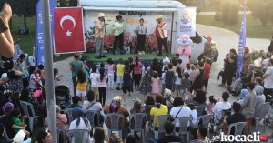 ÇOCUKLAR Bİ'DÜNYA EĞLENCE'Yİ ÇOK SEVDİ 