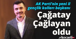 AK Parti'nin yeni İl Gençlik Kolları başkanı Çağatay Çağlayan oldu