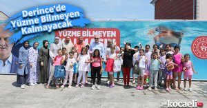 Derince’de Yüzme Bilmeyen Kalmayacak