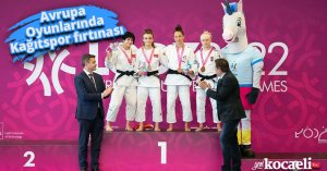 Avrupa Oyunlarında Kağıtspor fırtınası