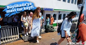 Büyükada’ya mavi tur keyfi