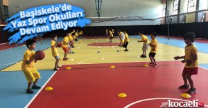 Başiskele’de Yaz Spor Okulları Devam Ediyor        