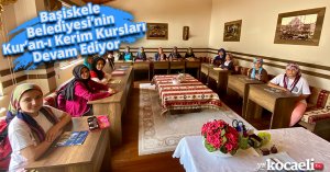 Başiskele Belediyesi’nin Kur’an-ı Kerim Kursları Devam Ediyor