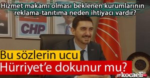 Bu sözlerin ucu Hürriyet'e dokunur mu?