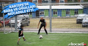 KARTEPE’DE BABA VE OĞULLARI MÜCADELE ETTİ