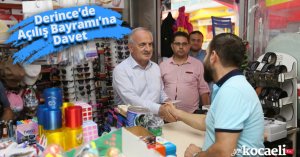 Derince’de Açılış Bayramı’na Davet