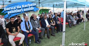 Darıca'da Kerbela şehitleri anıldı