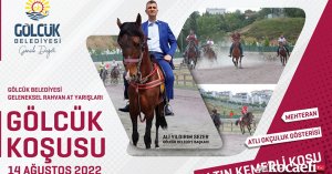 RAHVAN AT YARIŞI VE OKLU ATÇILIK GÖSTERİSİ HEYECANI GÖLCÜK'TE