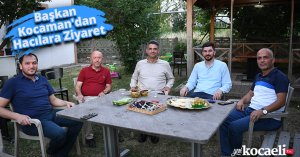 Başkan Kocaman'dan Hacılara Ziyaret