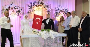 Burak ve Halime’nin nikahını Başkan Söğüt kıydı