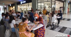 BAŞKEM Anne-Çocuk Saksı Boyama Atölyesi ile Şenlendi       