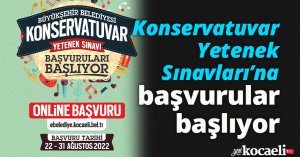 Konservatuvar Yetenek Sınavları’na  başvurular başlıyor