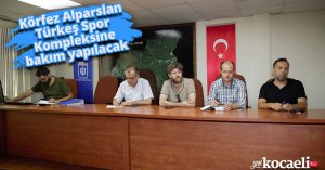 Körfez Alparslan Türkeş Spor Kompleksine bakım yapılacak