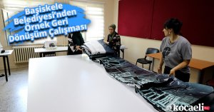 Başiskele Belediyesi’nden Örnek Geri Dönüşüm Çalışması