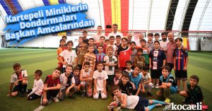 Kartepeli Miniklerin Dondurmaları Başkan Amcalarından